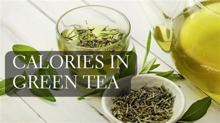 Are there calories in green tea