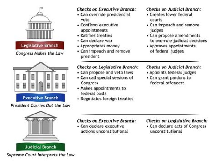 How does the executive branch check the judicial branch