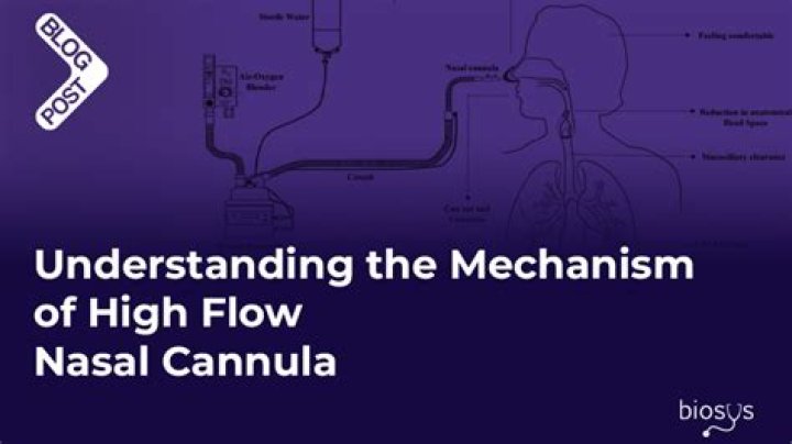 How high can a high flow nasal cannula go