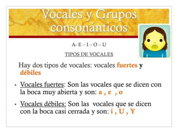 ¿Qué son las vocales fuertes