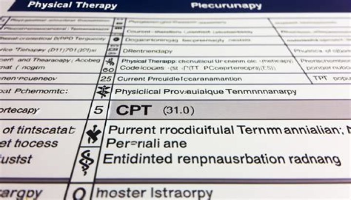 What is the CPT code for physical therapy evaluation