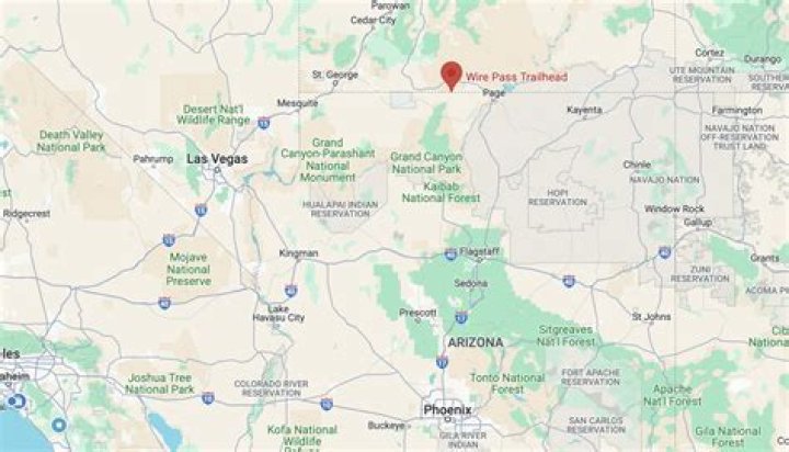 Where is the wave located in Arizona